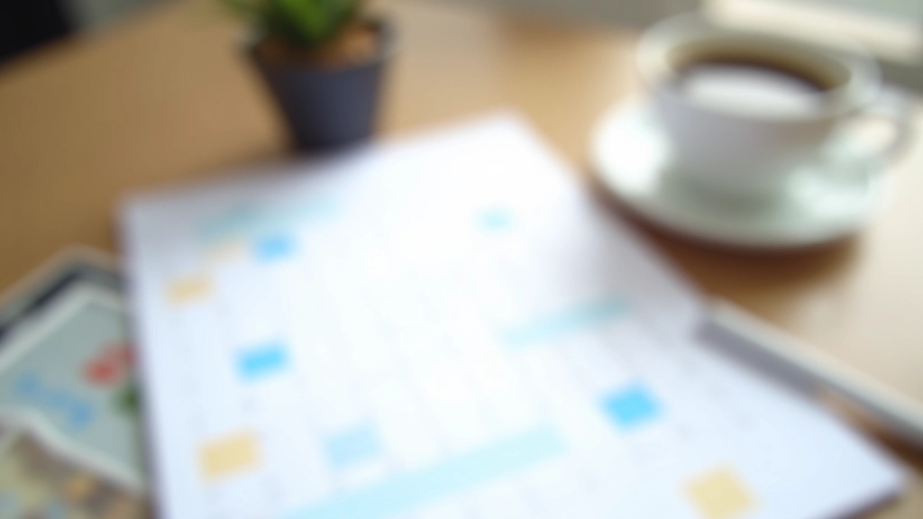 Calendrier marqué avec des dates d'offres de cashback spéciales et codes de réduction highlightés