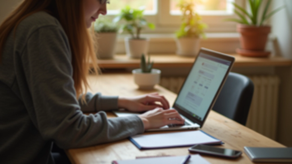 Personne utilisant les ressources de Revenus Plus SARL pour optimiser ses finances