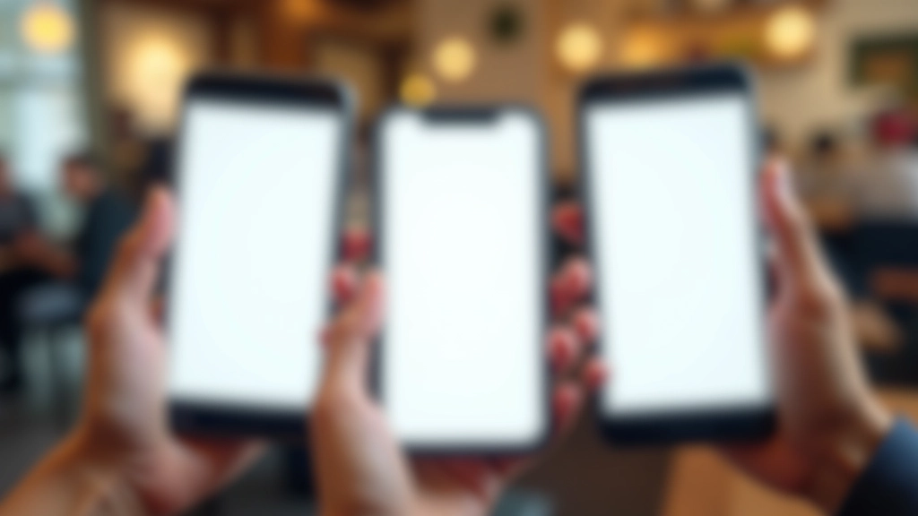 Interface de trois applications de cashback populaires affichées sur écrans de smartphone